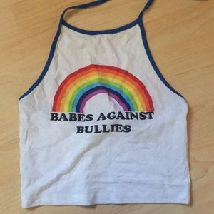 babes against bullies halter top